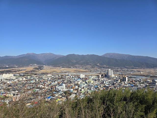 구례읍 봉성산 등산로